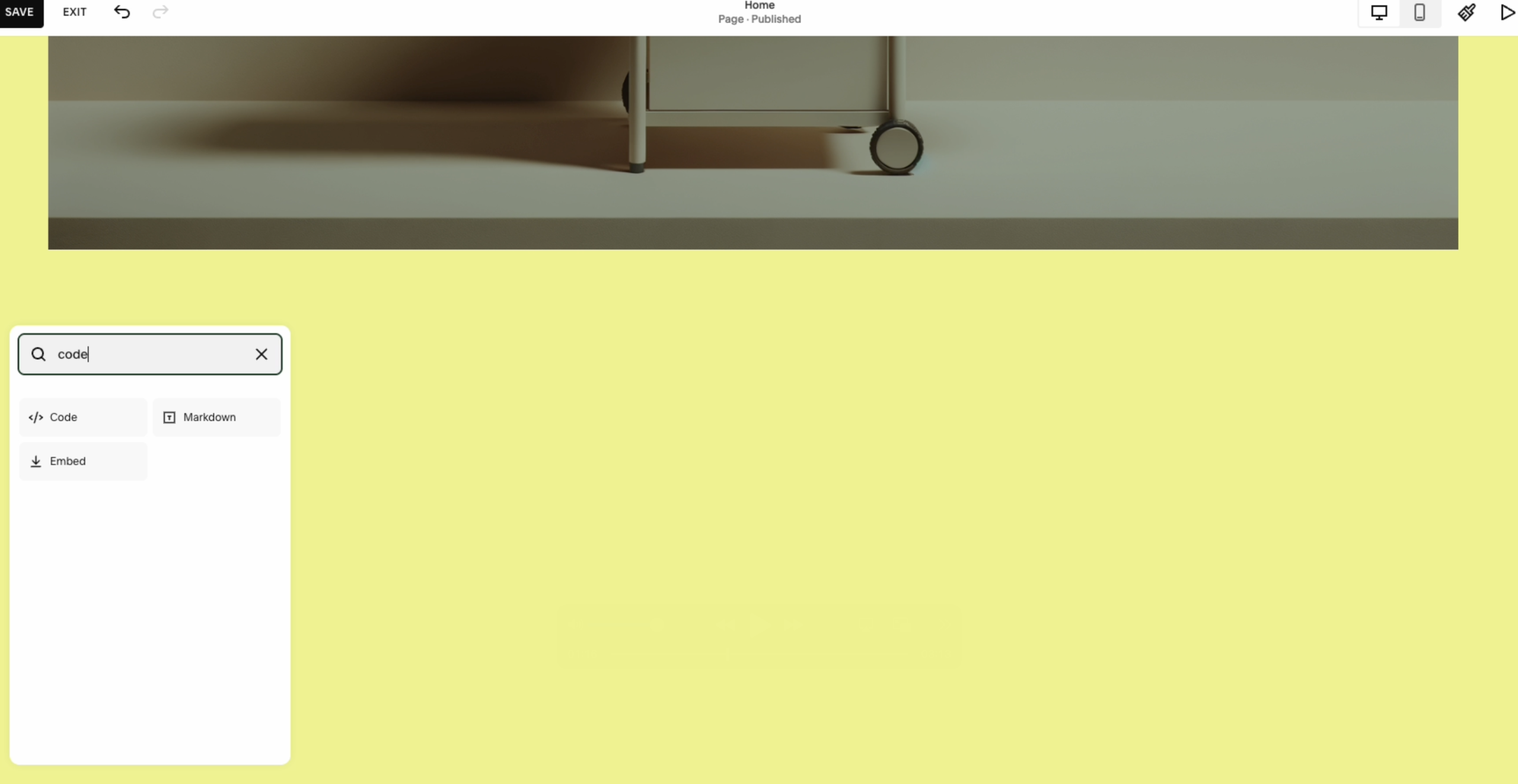 Square Space - Video